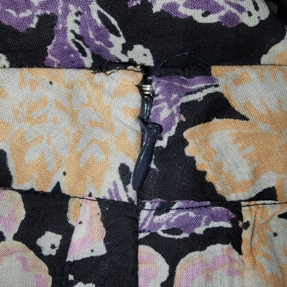 Free People End Of The Island Godet Floral Skirt size 0 - Picture 5 of 8